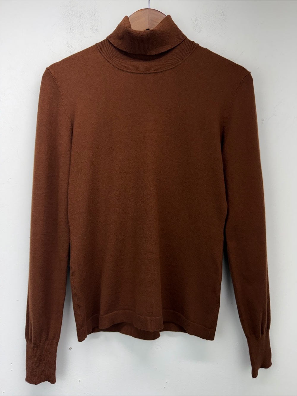 Antonio Melani size Large Women’s Brown Knit Long Sleeve Turtleneck Sweater NWT